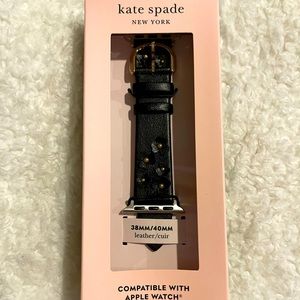 NWT leather Kate Spade Apple Watch band.